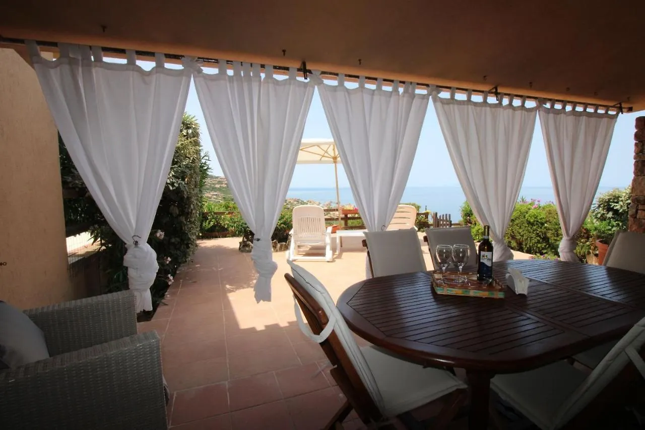بيت للعطل فيلا Casa Mira Con Piscina E Bellissima Vista Mare كوستا باراديسو